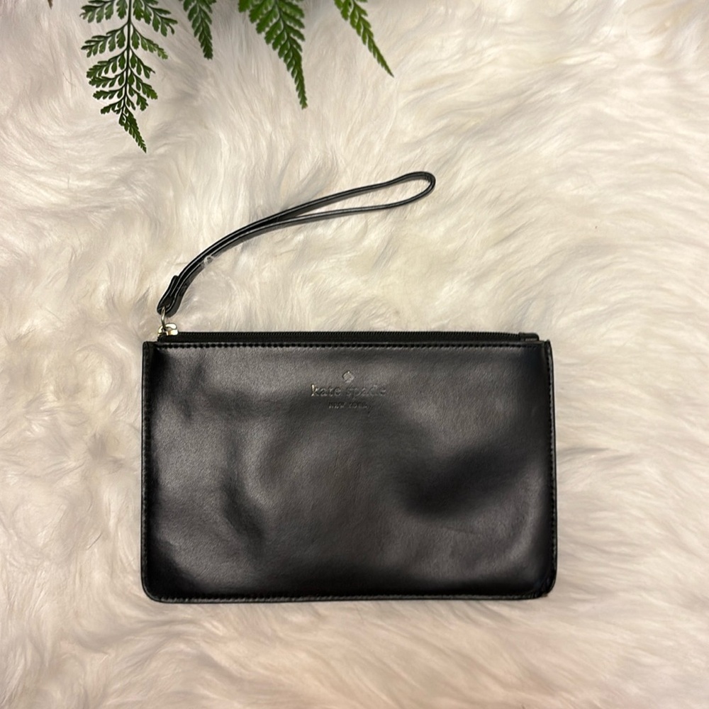 Kate Spade Black Wristlet